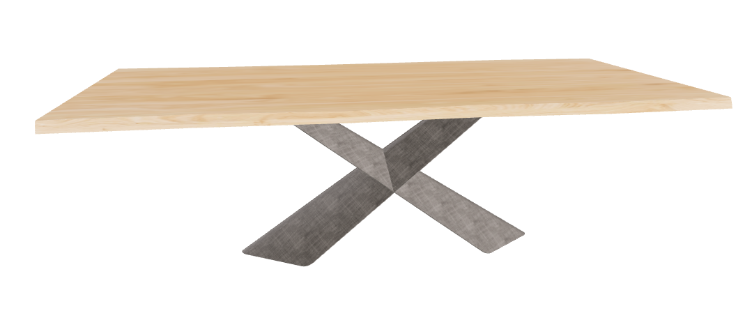 Cattelan Italia Tyron Wood Live Edged Dining Table