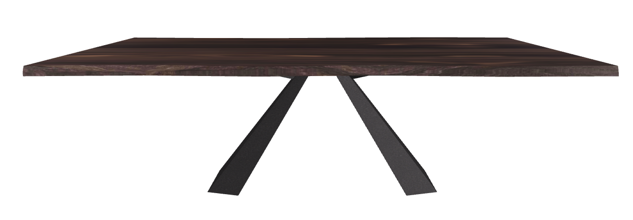 Cattelan Italia Eliot Wood Live Edged Dining Table