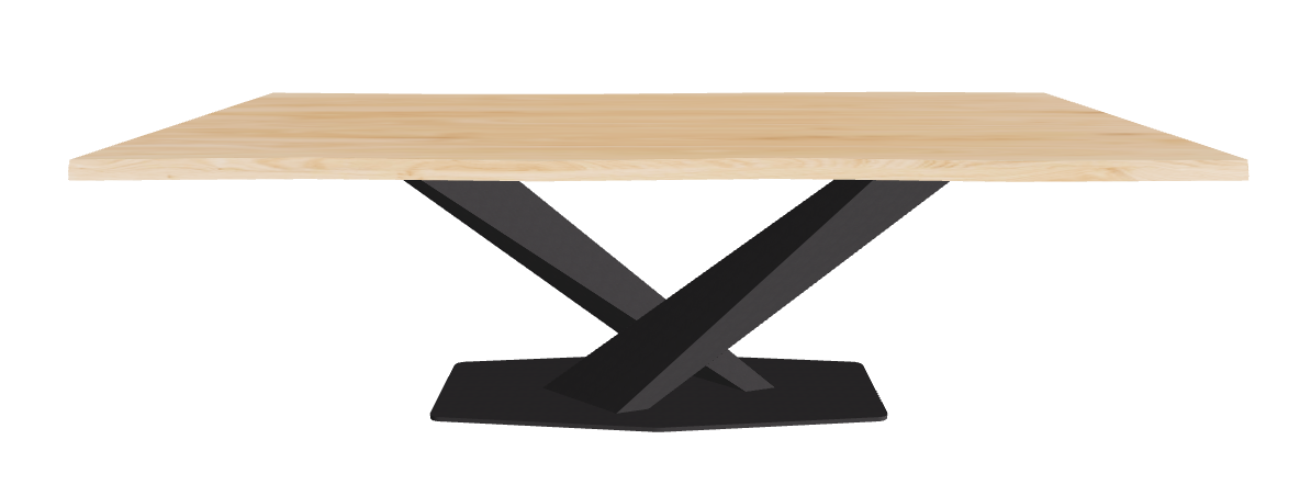 Cattelan Italia Stratos Wood Live Edged Dining Table