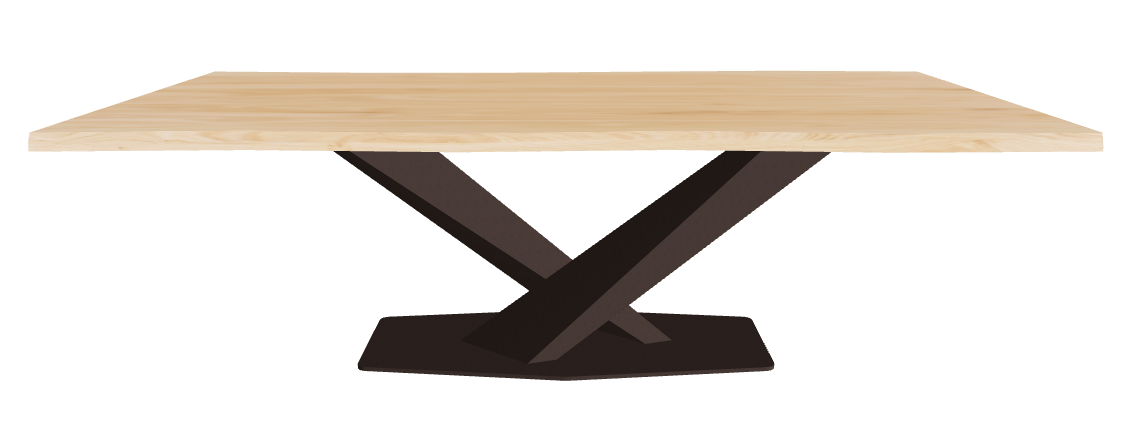 Cattelan Italia Stratos Wood Live Edged Dining Table