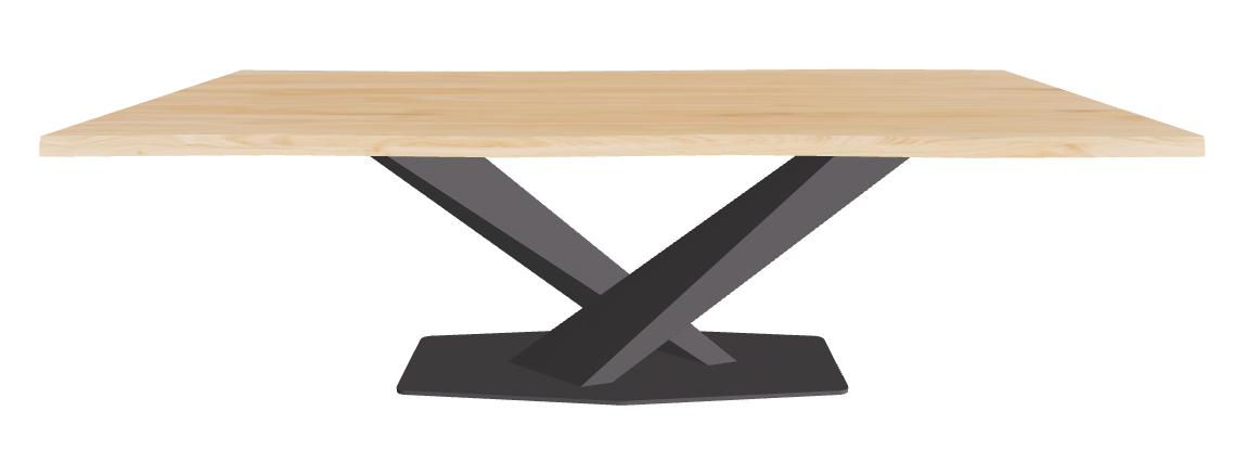 Cattelan Italia Stratos Wood Live Edged Dining Table