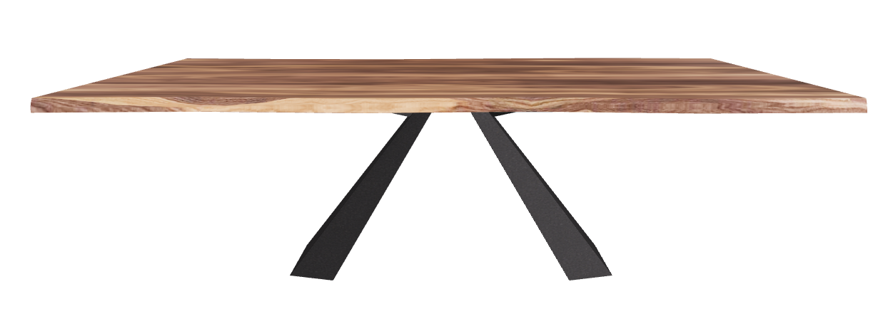 Cattelan Italia Eliot Wood Live Edged Dining Table