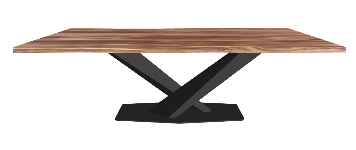 Cattelan Italia Stratos Wood Live Edged Dining Table