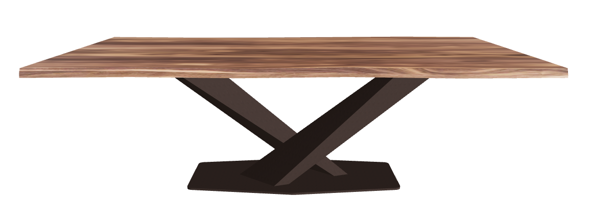Cattelan Italia Stratos Wood Live Edged Dining Table