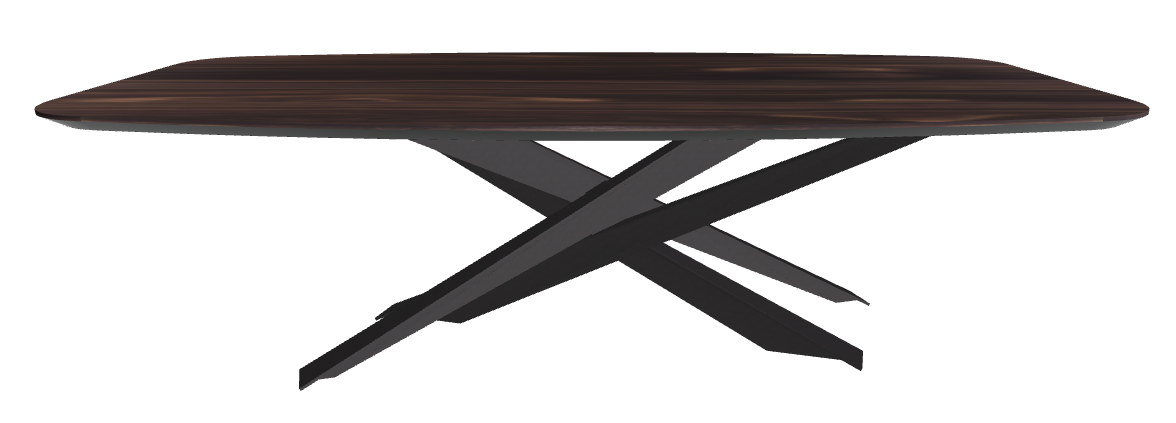 Cattelan Italia Lancer Wood Barrel-Shaped Dining Table