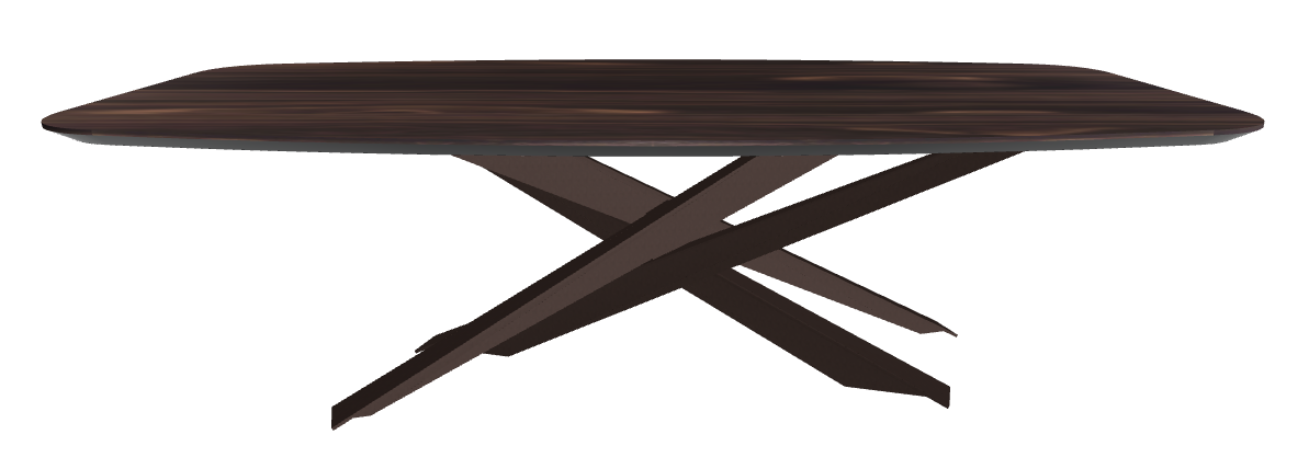 Cattelan Italia Lancer Wood Barrel-Shaped Dining Table