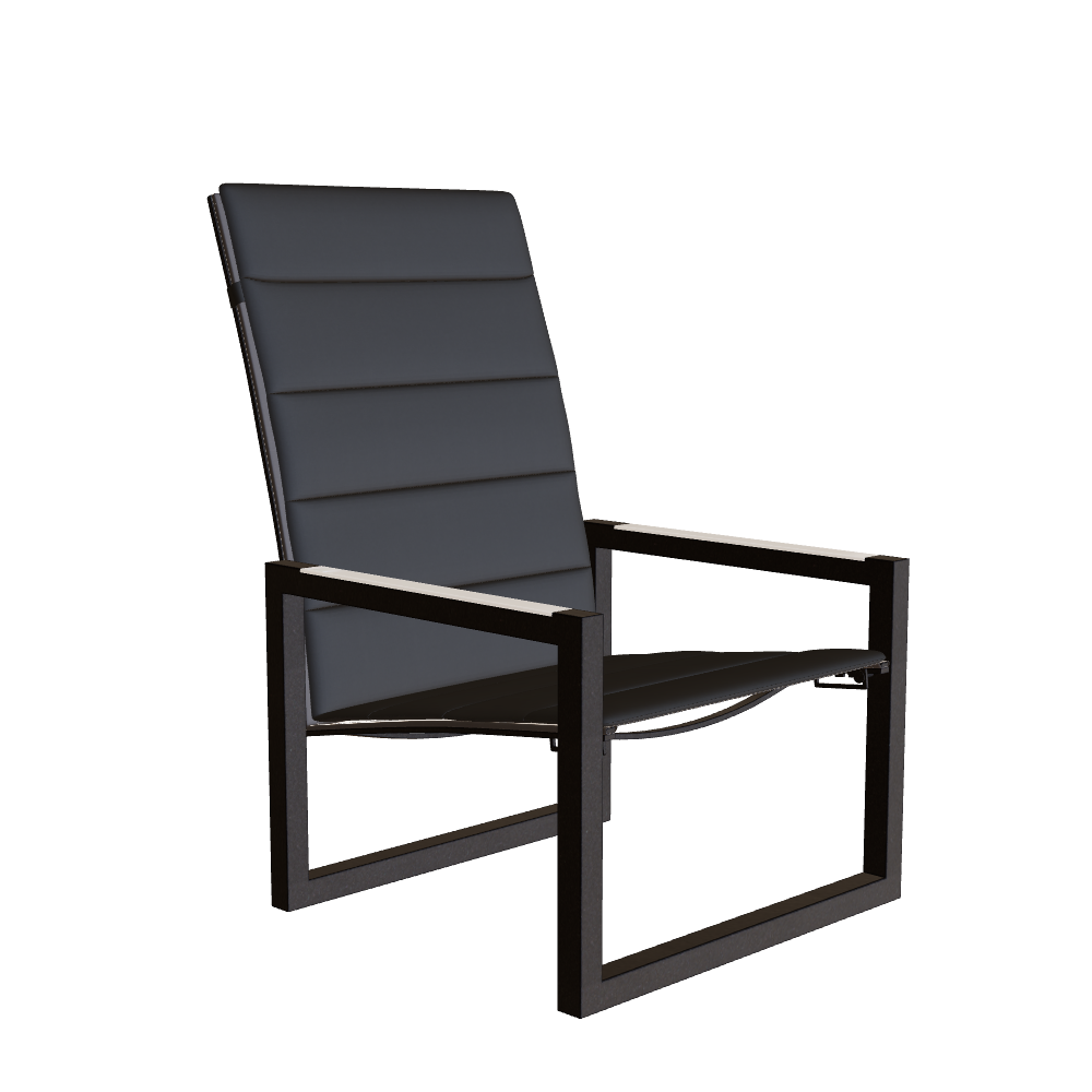Royal Botania Ninix Relax Chair 60T Stainless Steel