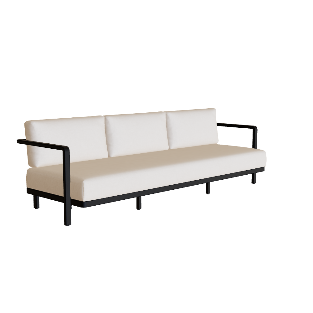 Royal Botania Alura Lounge 3 Seater With Armrests