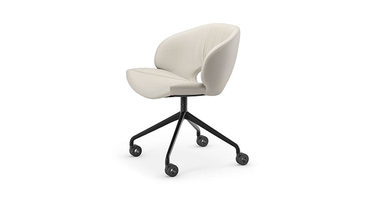 Cattelan Italia Miranda Wheels Swivel Office Armchair