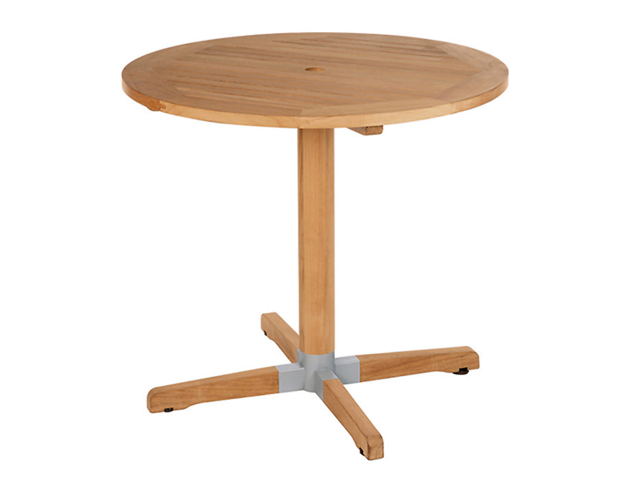 Barlow Tyrie Bermuda Pedestal Table 90 Circular