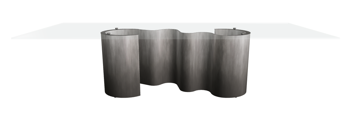 Cattelan Italia Papel Glass Dining Table