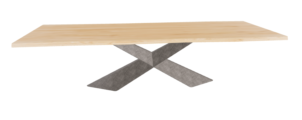 Cattelan Italia Tyron Wood Live Edged Dining Table