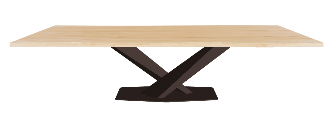 Cattelan Italia Stratos Wood Live Edged Dining Table