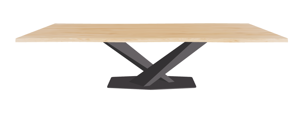 Cattelan Italia Stratos Wood Live Edged Dining Table