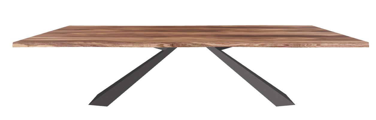 Cattelan Italia Eliot Wood Live Edged Dining Table