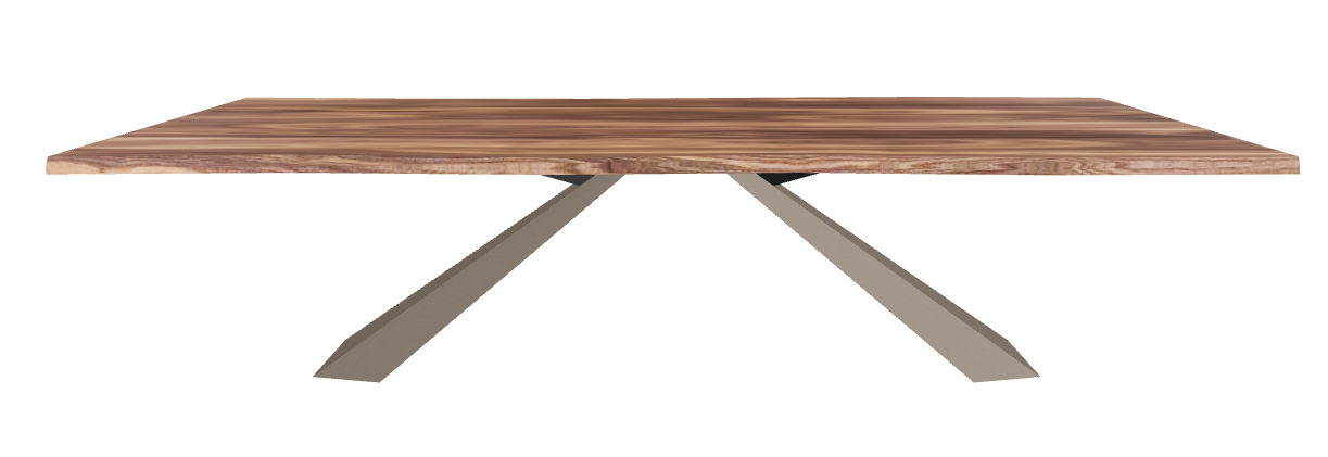 Cattelan Italia Eliot Wood Live Edged Dining Table