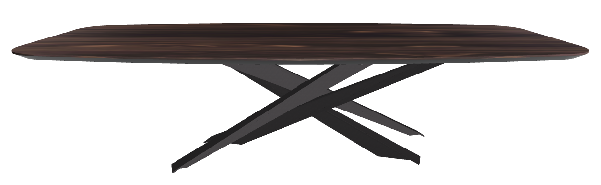 Cattelan Italia Lancer Wood Barrel-Shaped Dining Table