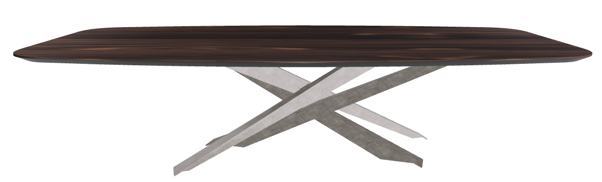Cattelan Italia Lancer Wood Barrel-Shaped Dining Table