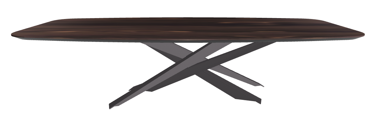 Cattelan Italia Lancer Wood Barrel-Shaped Dining Table
