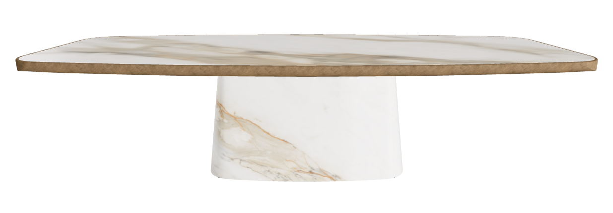 Cattelan Italia Napoleon Keramik Premium Barrel-Shaped Dining Table