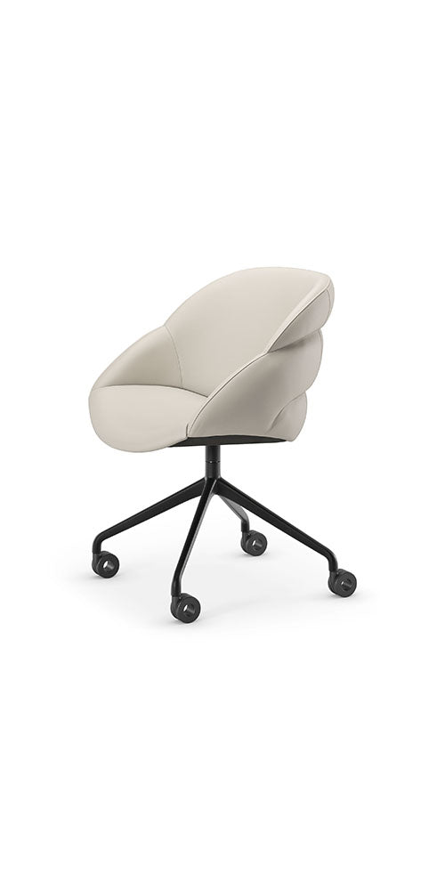 Cattelan Italia Camilla Wheels Swivel Office Armchair