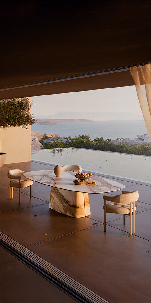 Cattelan Italia Napoleon Keramik Outdoor Dining Table