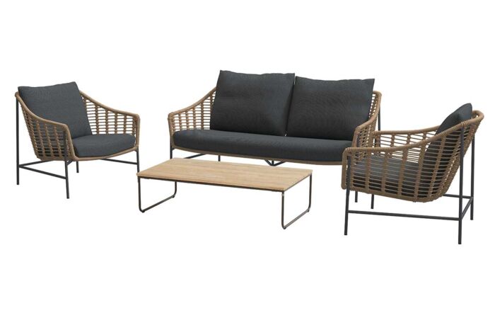 4 Season Outdoor Ex Display Timor Living Bench 2.5 Seater