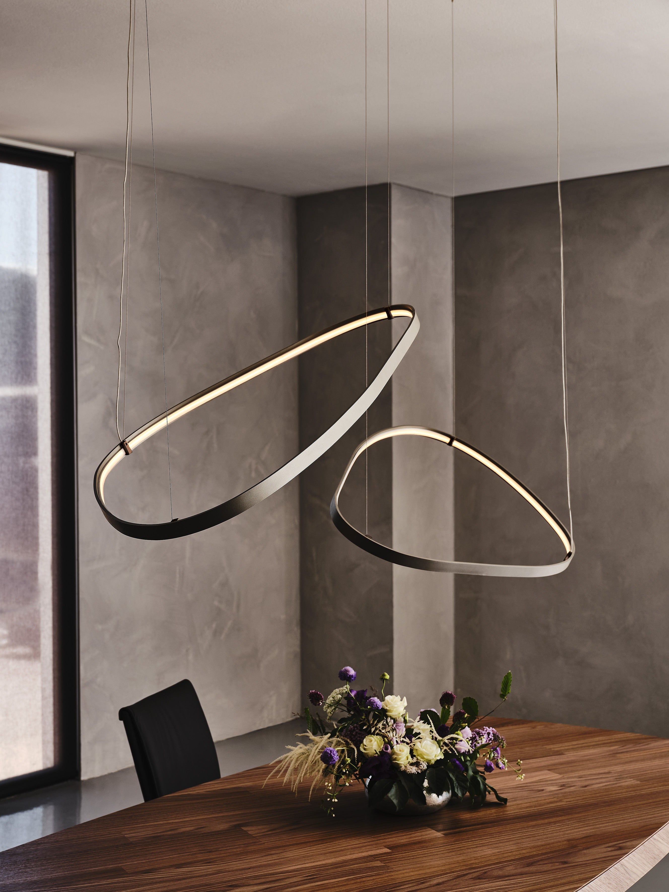 Cattelan Italia Magellano Steel Framed Ceiling Lamp