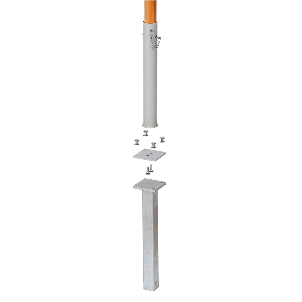 Parasol In-Ground Base 48 - Medium (For Ø48mm Diameter Pole)