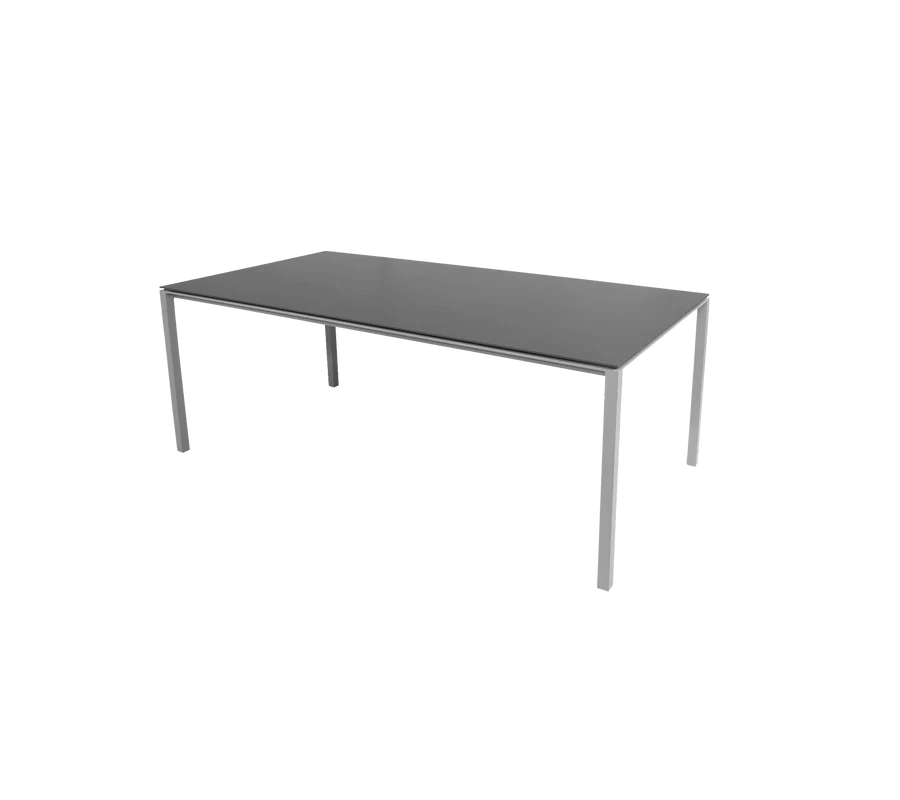Cane-line Pure Dining Table Outdoor 200 x 100 cm