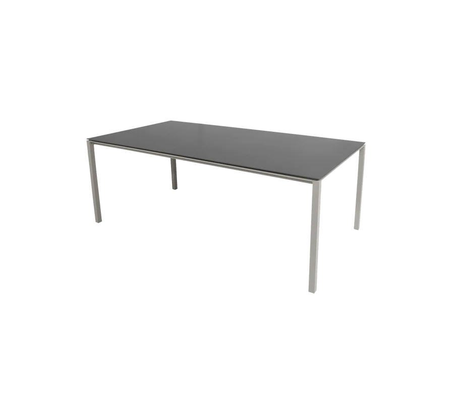 Cane-line Pure Dining Table Outdoor 200 x 100 cm