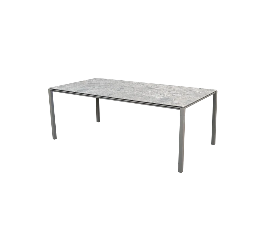 Cane-line Pure Dining Table Outdoor 200 x 100 cm