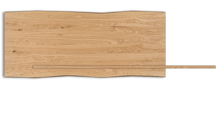 Cattelan Italia Stratos Wood Live Edged Dining Table