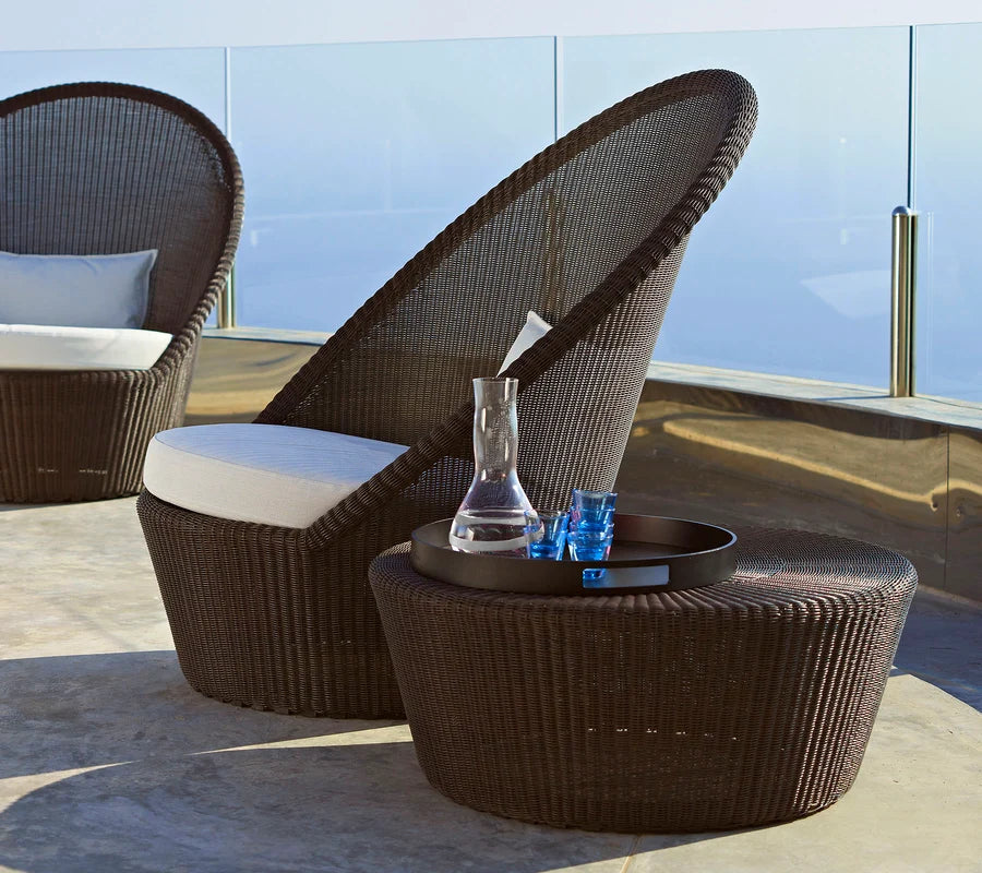 Cane-line Kingston sunchair with wheels