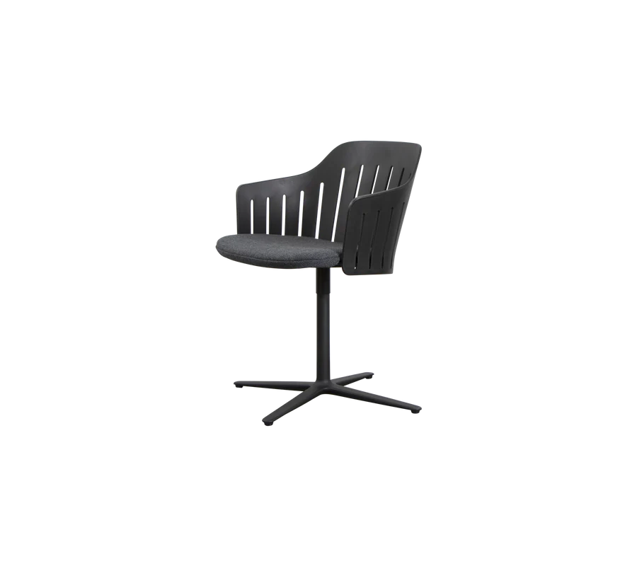 Cane-line Indoor Choice Chair with Swivel Base