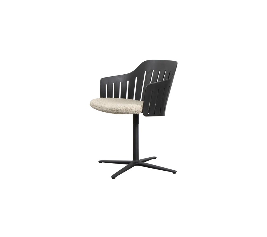 Cane-line Indoor Choice Chair with Swivel Base