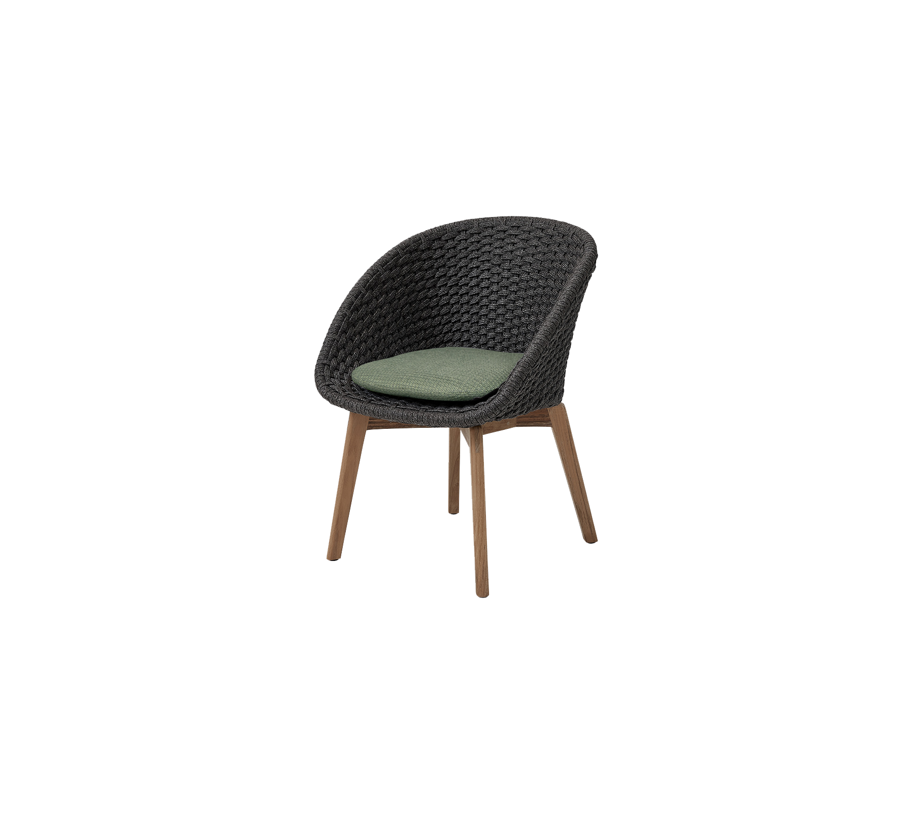 Cane-line Peacock Chair with Teak Legs