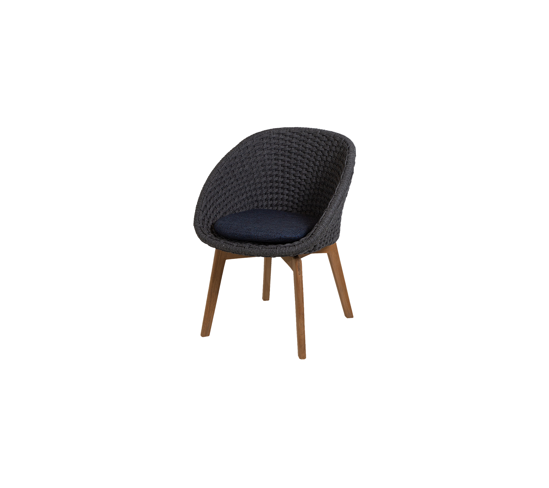 Cane-line Peacock Chair with Teak Legs