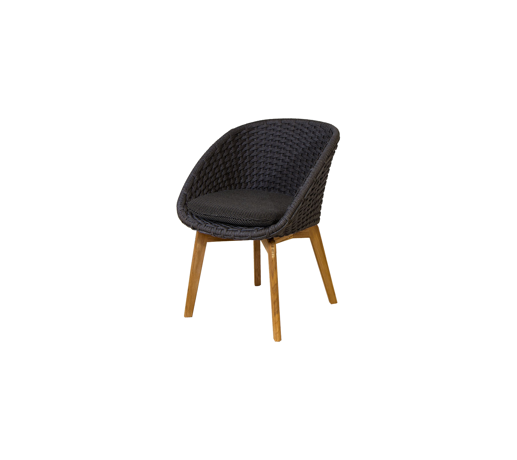 Cane-line Peacock Chair with Teak Legs