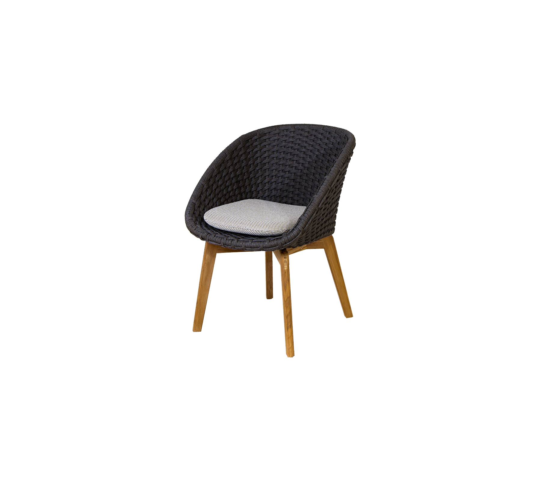 Cane-line Peacock Chair with Teak Legs