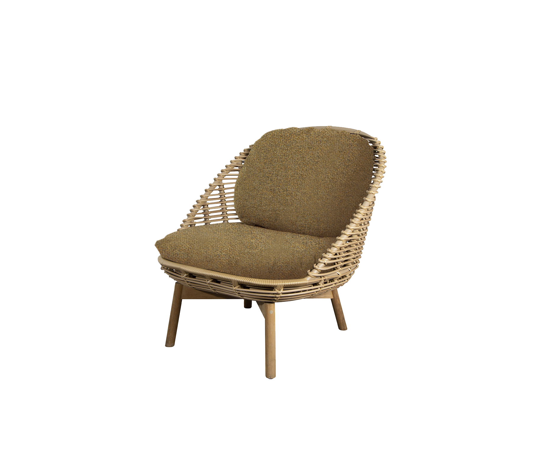 Cane-line Hive Lounge Chair W/Teak Legs