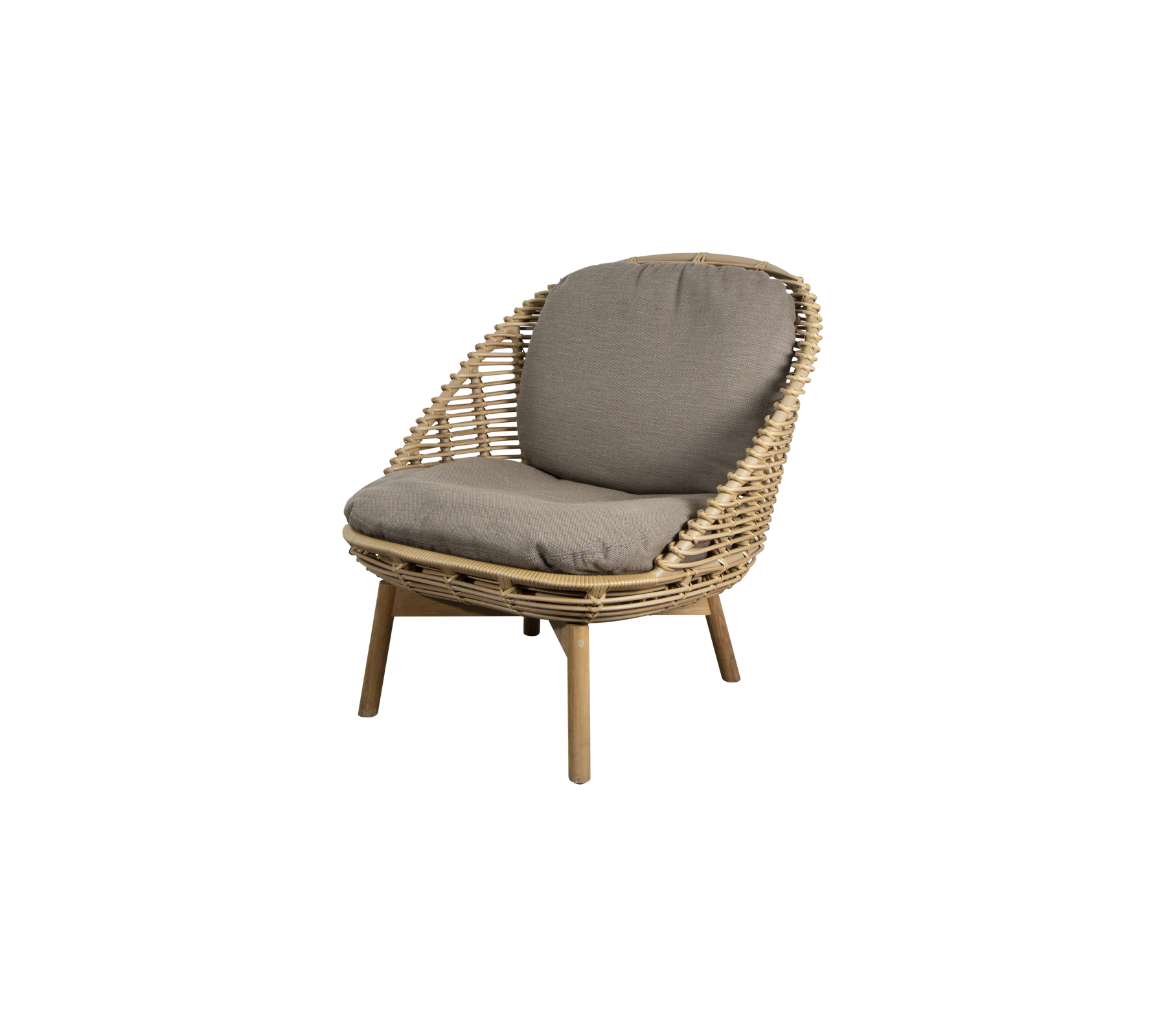 Cane-line Hive Lounge Chair W/Teak Legs