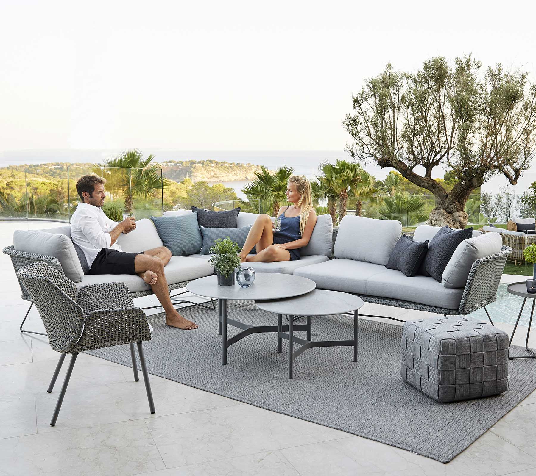 Cane-line Horizon 2-Seater Sofa Right Module