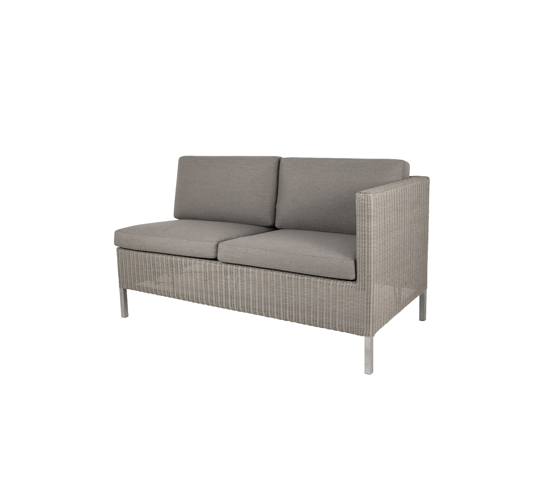 Cane-line Connect Dining Lounge 2-Seater Sofa Left Module