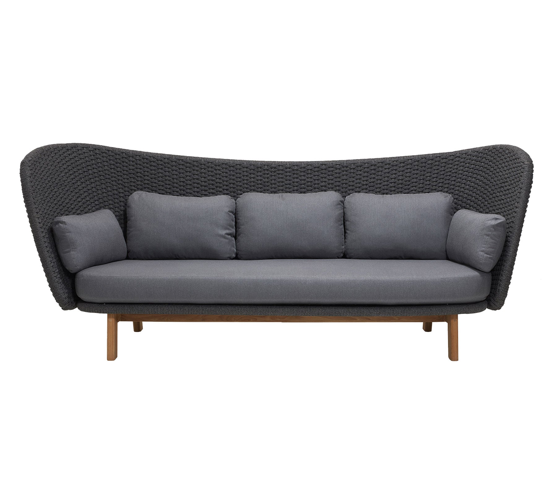 Cane-line Peacock Wing 3-Seater Sofa W/Teak Legs
