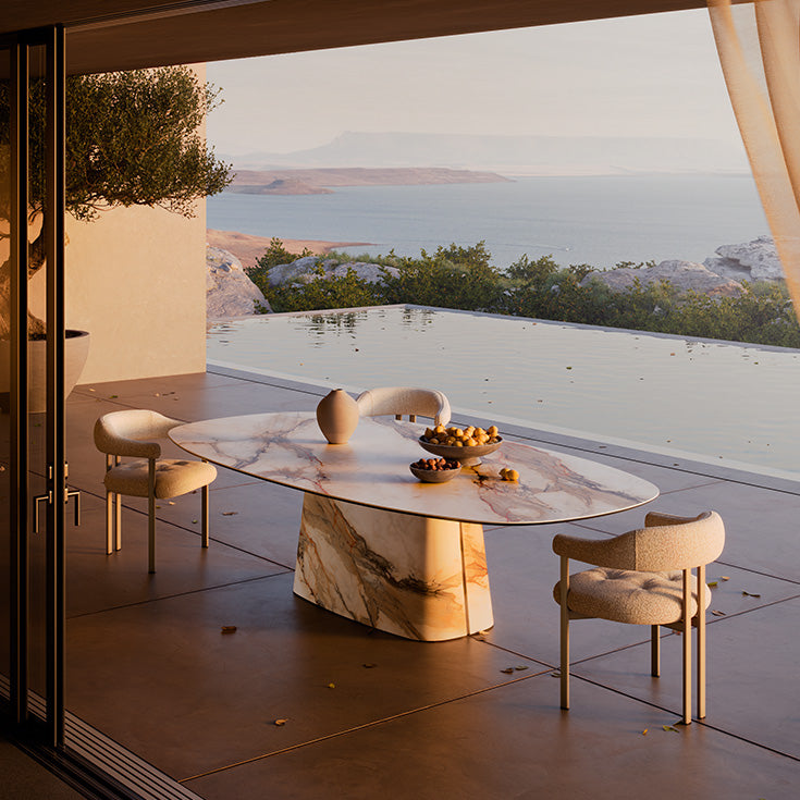 Cattelan Italia Napoleon Keramik Outdoor Dining Table