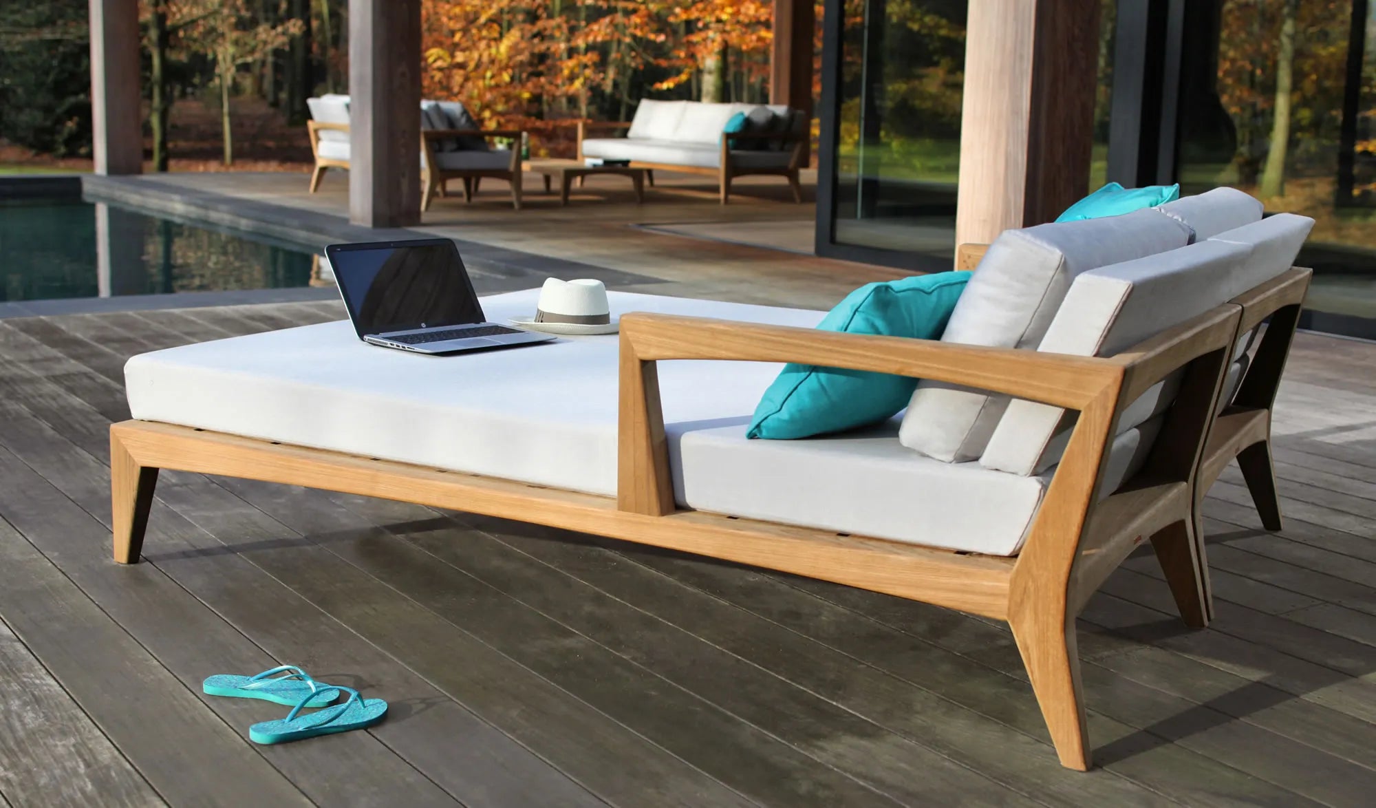 Royal Botania Zenhit Daybed With Left Armrest