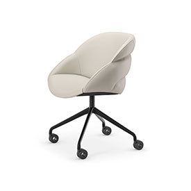 Cattelan Italia Camilla Wheels Swivel Office Armchair
