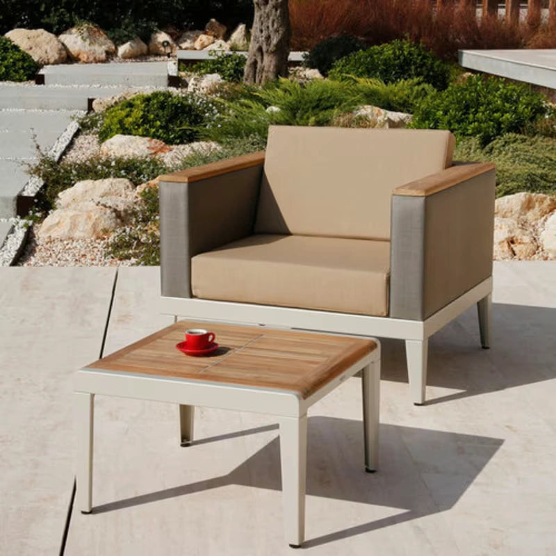 Barlow Tyrie Aura Occasional Low Table 60 Square