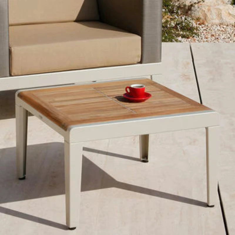 Barlow Tyrie Aura Occasional Low Table 60 Square